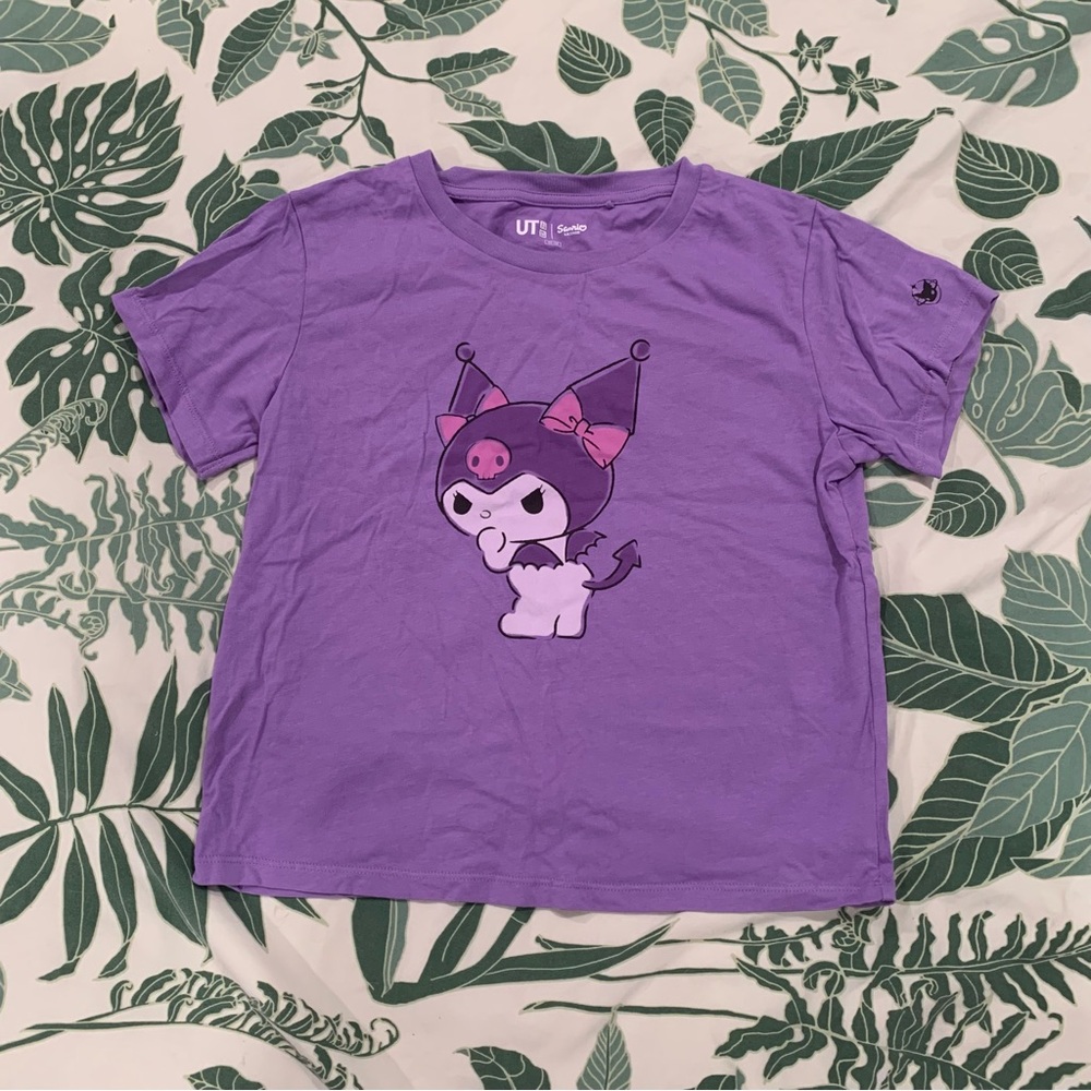 Uniqlo Sanrio kuromi baby tee